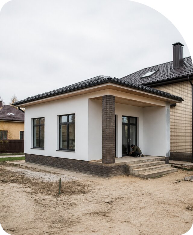 Строительство одноэтажной пристройки в Ярославле от 462060 р. | РадиДОМА-Рсл